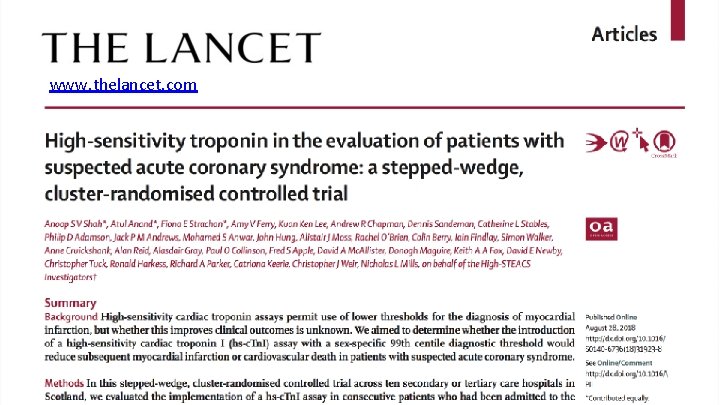 www. thelancet. com www. thelancet. com