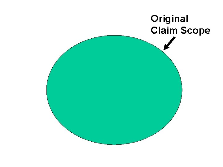 Original Claim Scope 