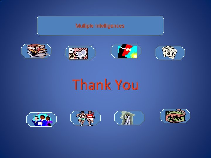 Multiple Intelligences Thank You 