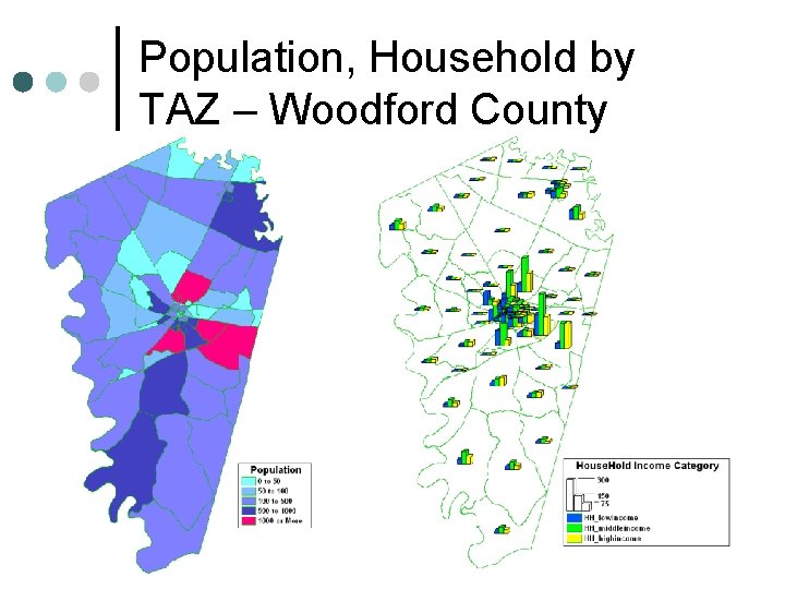 Population, Household by TAZ – Woodford County 