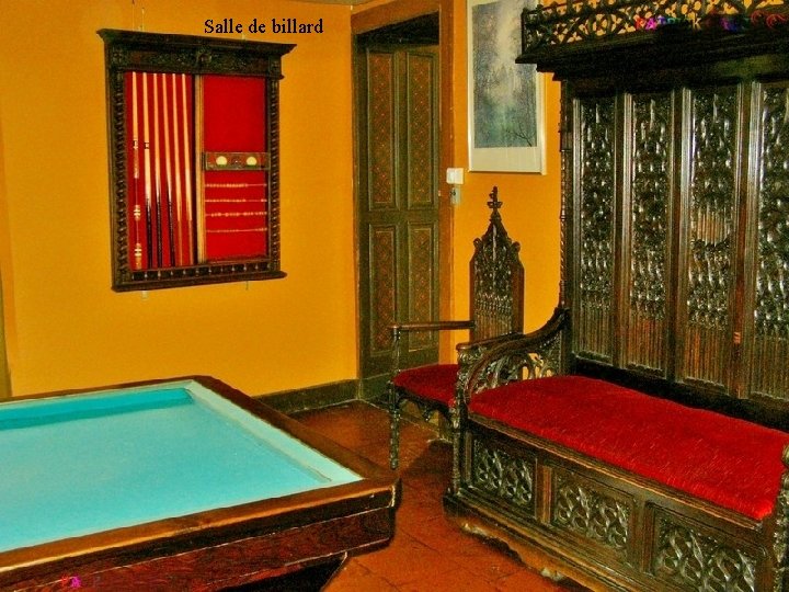 Salle de billard 