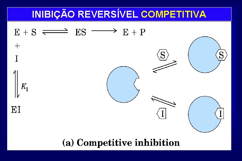 INIBIÇÃO REVERSÍVEL COMPETITIVA 