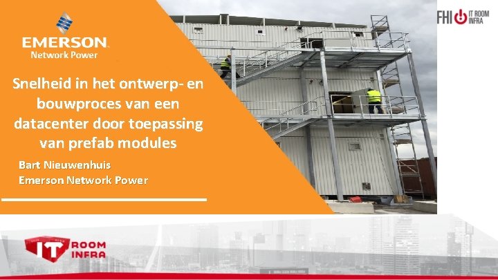 Snelheid in het ontwerp- en bouwproces van een datacenter door toepassing van prefab modules