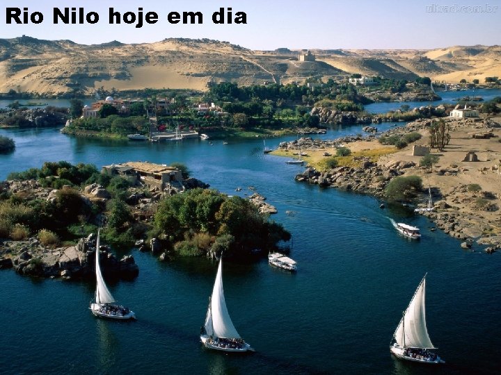 Rio Nilo hoje em dia 