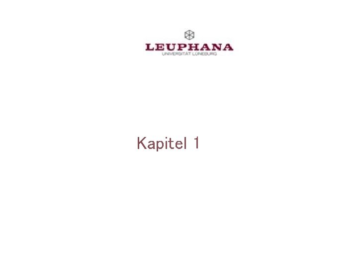 Kapitel 1 Theorie der Wirtschaftspolitik im Überblick 