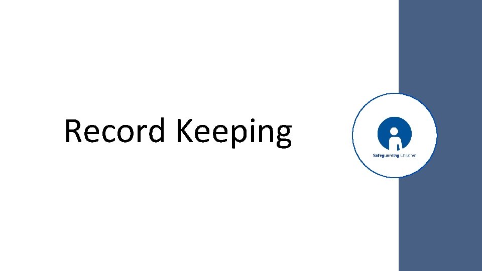 Record Keeping 