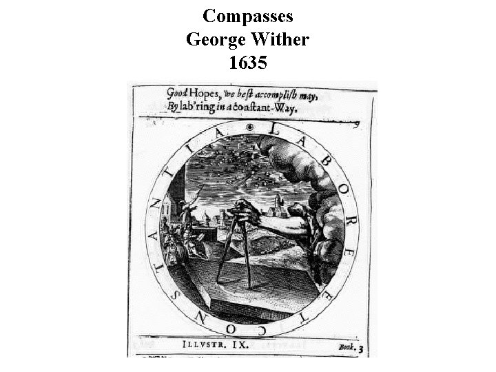 Compasses George Wither 1635 