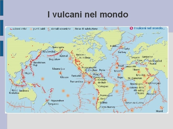 I vulcani nel mondo 