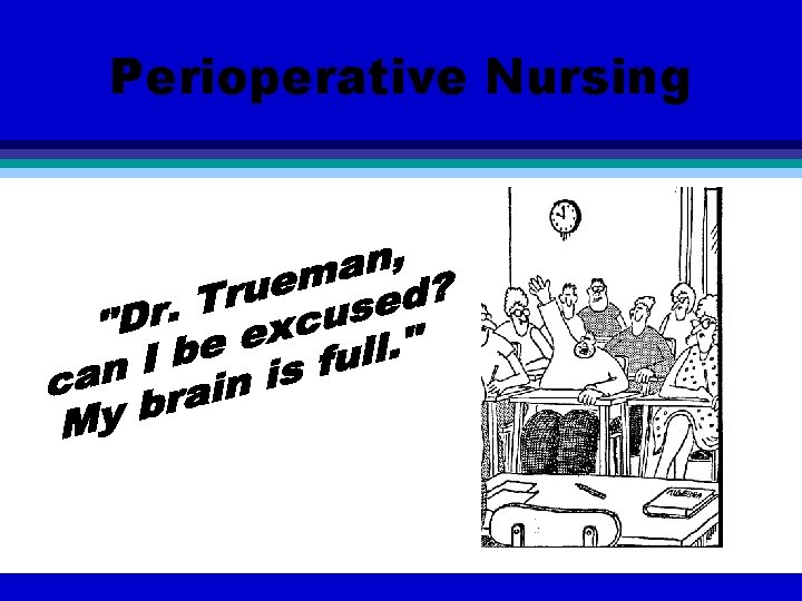 Perioperative Nursing 