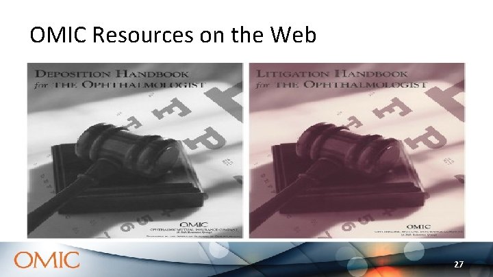 OMIC Resources on the Web 27 OMIC Resources on the Web 27