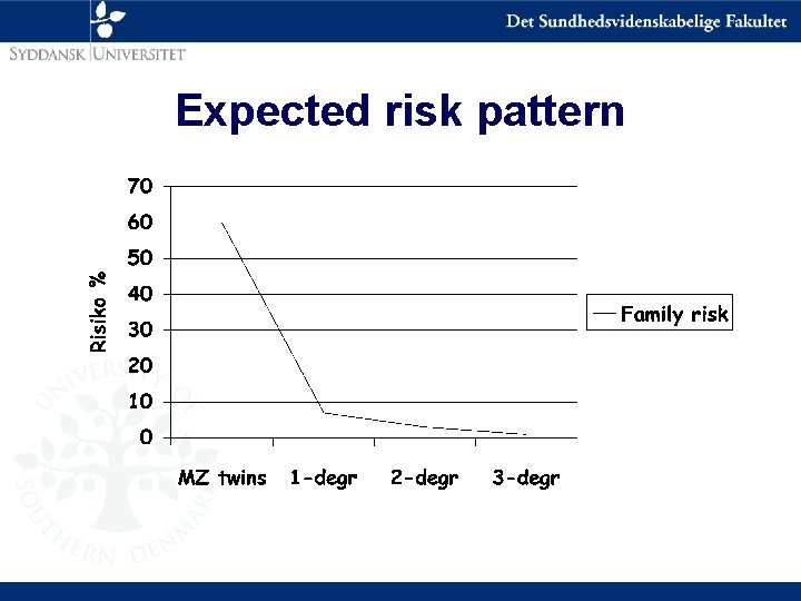 Expected risk pattern 