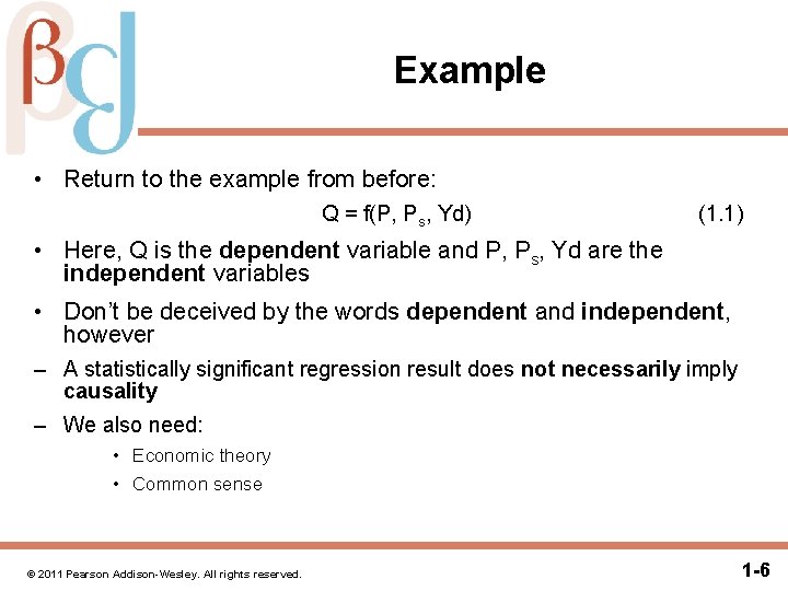 Chapter 1 An Overview of Regression Analysis Copyright
