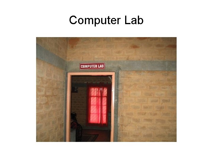 Computer Lab 