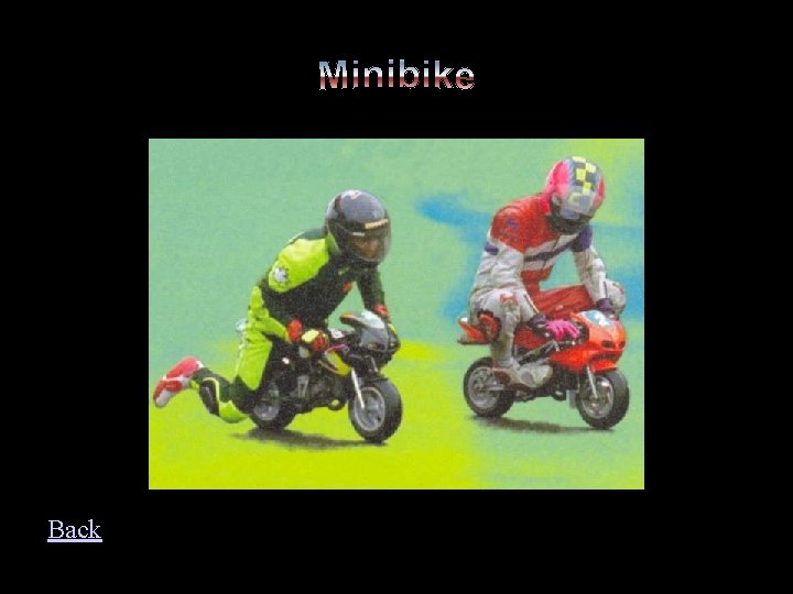 Minibike Back 