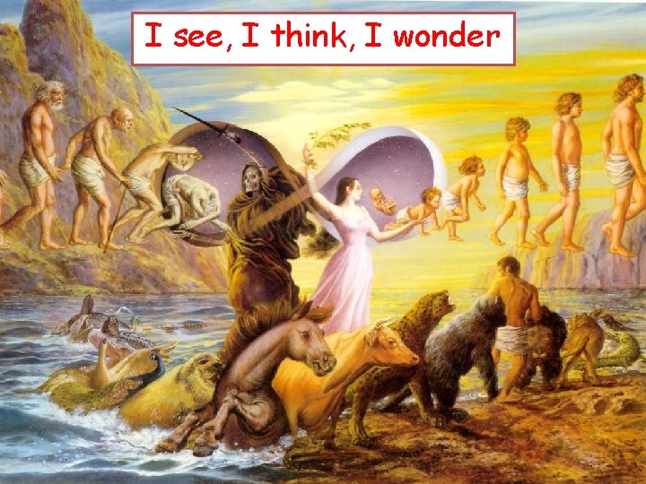 I see, I think, I wonder I see, I think, I wonder