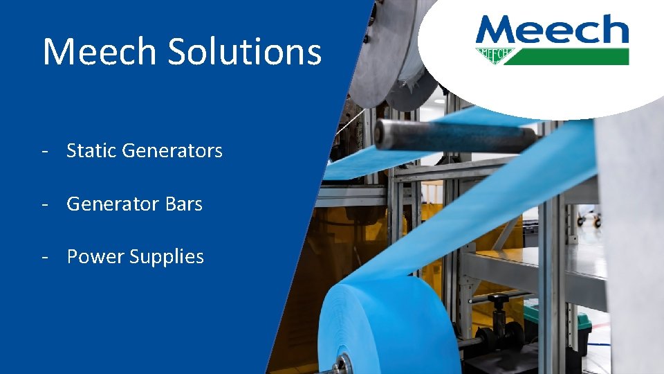 Meech Solutions - Static Generators - Generator Bars - Power Supplies 