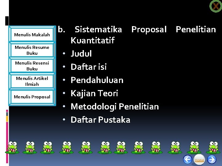 X Menulis Makalah Menulis Resume Buku Menulis Resensi Buku Menulis Artikel Ilmiah Menulis Proposal