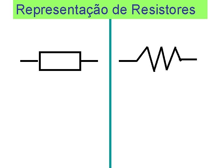 Representação de Resistores 