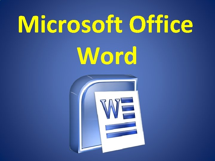 Microsoft Office Word 