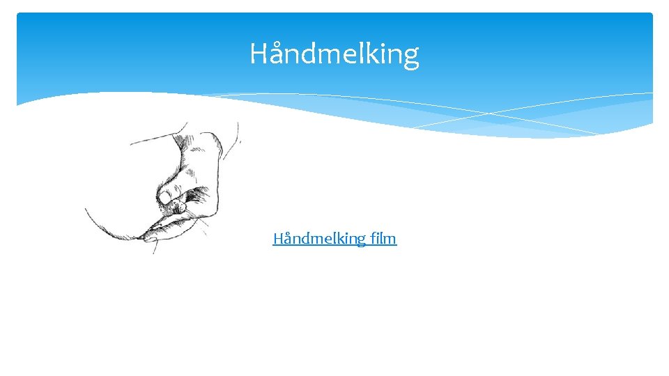 Håndmelking film 