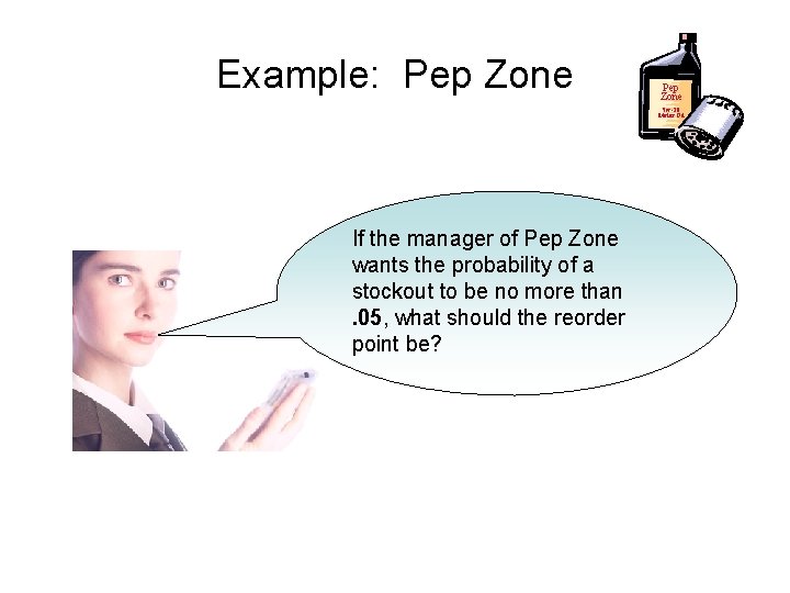 Pep 20 Example Converting to a Standard Normal Distribution Think of