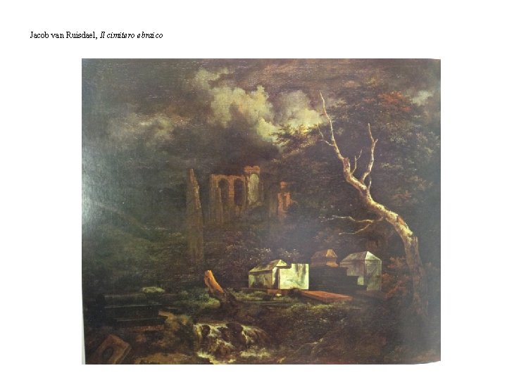 Jacob van Ruisdael, Il cimitero ebraico 