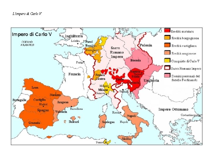 L’impero di Carlo V 