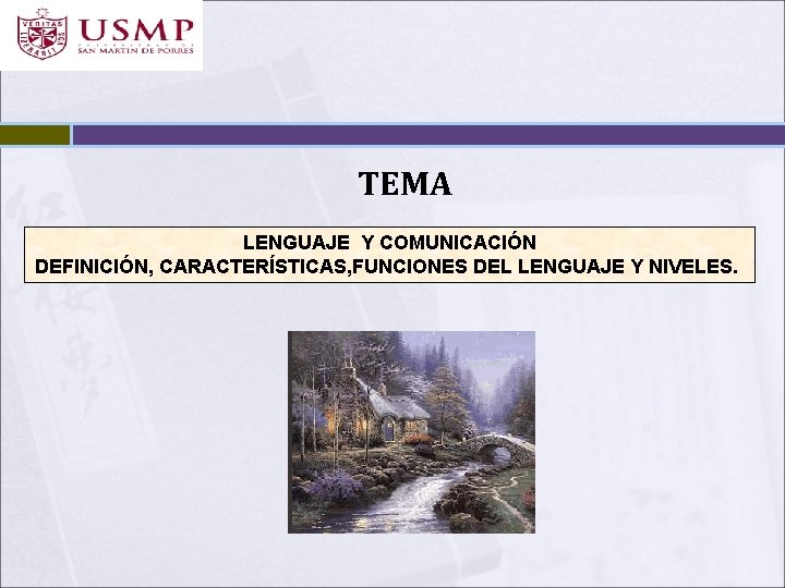 TEMA LENGUAJE Y COMUNICACIÓN DEFINICIÓN, CARACTERÍSTICAS, FUNCIONES DEL LENGUAJE Y NIVELES. TEMA LENGUAJE Y COMUNICACIÓN DEFINICIÓN, CARACTERÍSTICAS, FUNCIONES DEL LENGUAJE Y NIVELES.