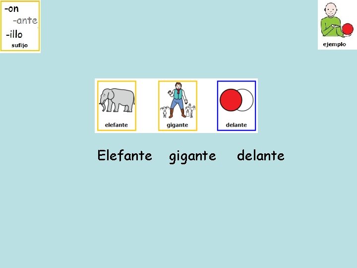 Elefante gigante delante 