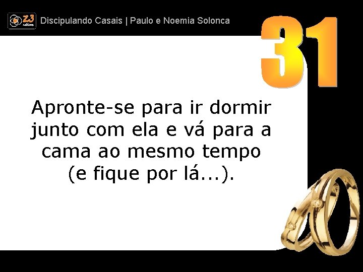 Discipulando | Paulo e Discipulando Casais | Paulo. Casais e Noemia Solonca Apronte-se para