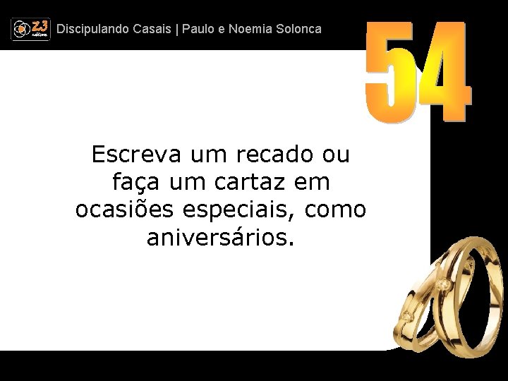 Discipulando | Paulo e Discipulando Casais | Paulo. Casais e Noemia Solonca Escreva um