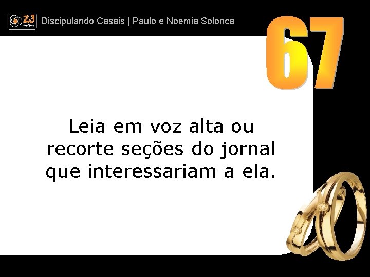 Discipulando | Paulo e Discipulando Casais | Paulo. Casais e Noemia Solonca Leia em