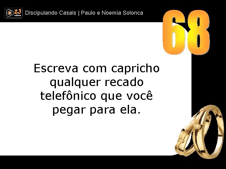 Discipulando | Paulo e Discipulando Casais | Paulo. Casais e Noemia Solonca Escreva com