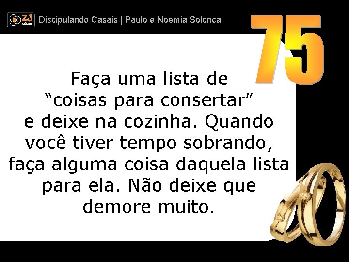 Discipulando | Paulo e Discipulando Casais | Paulo. Casais e Noemia Solonca Faça uma