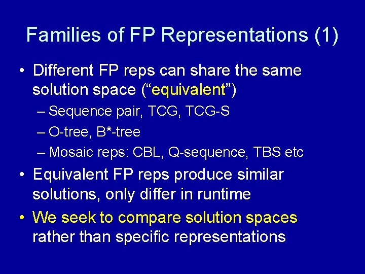 Fp Layout Design Are Floorplan Representations Important in Digital Design H