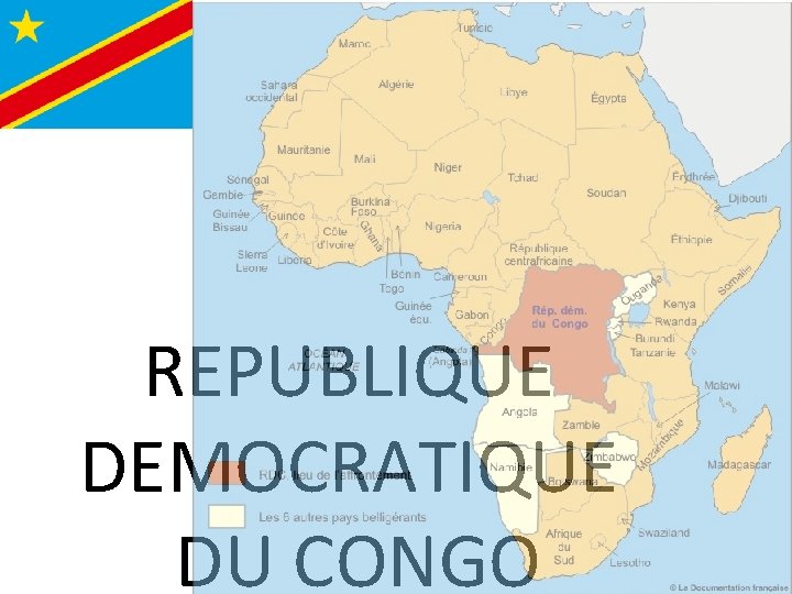 REPUBLIQUE DEMOCRATIQUE DU CONGO 