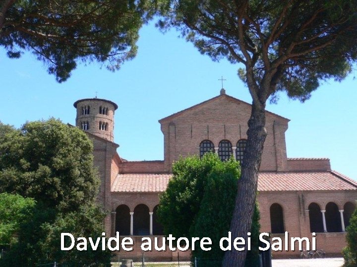 Davide autore dei Salmi 