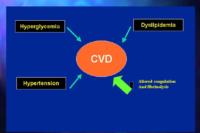 Altered coagulation And fibrinolysis MAL 2 