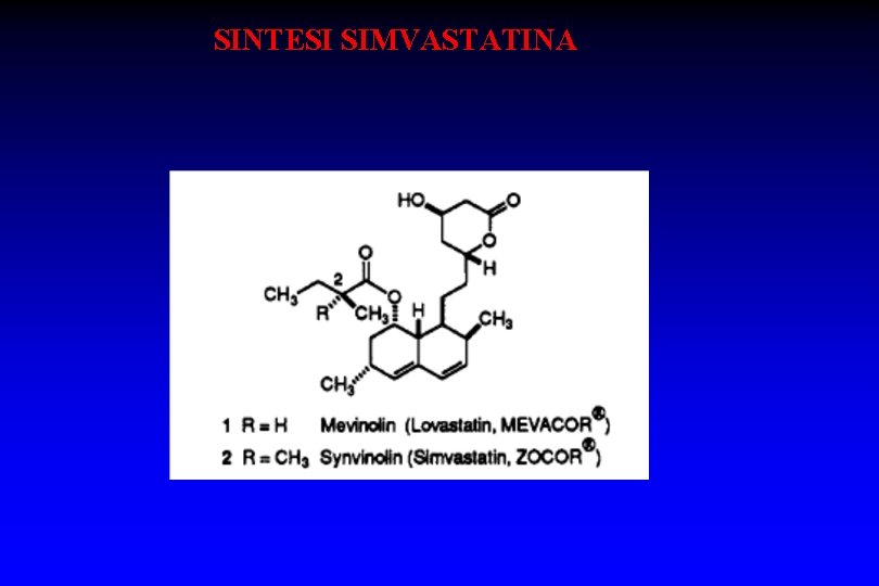 SINTESI SIMVASTATINA 