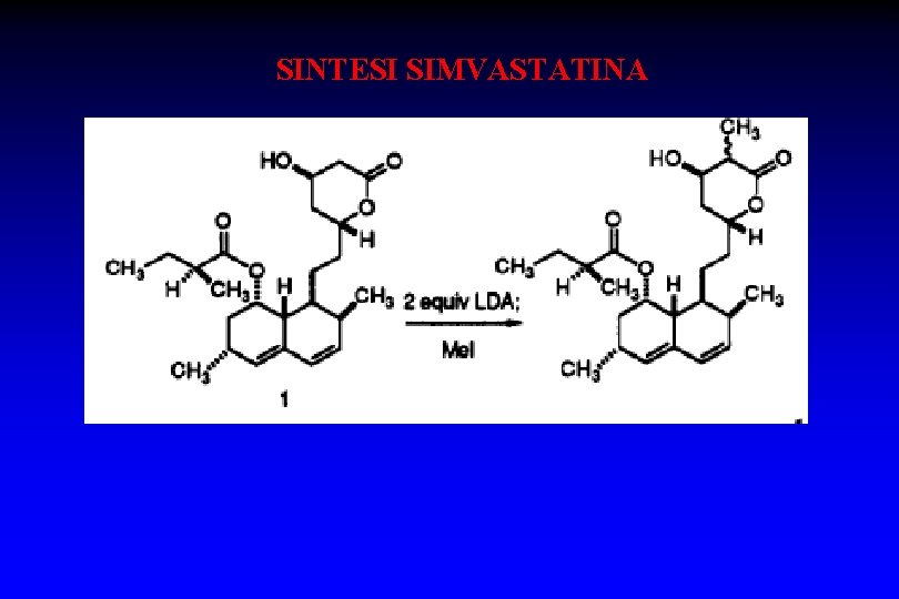 SINTESI SIMVASTATINA 