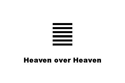䷀ Heaven over Heaven 