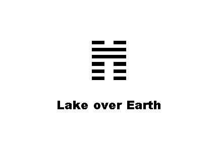 ䷬ Lake over Earth 