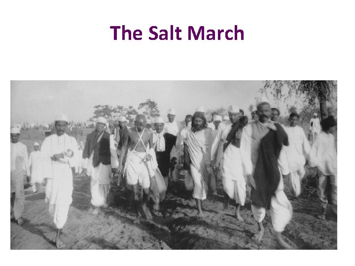 The Salt March 