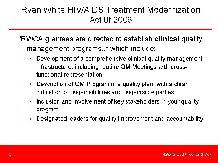 HRSA HAB Quality Expectations Magda BariniGarca MD MPH