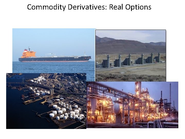 Commodity Derivatives: Real Options 