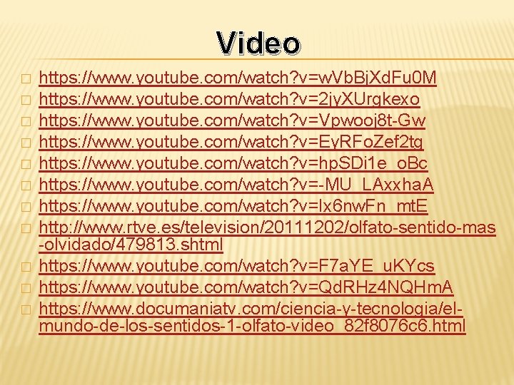 Video � � � https: //www. youtube. com/watch? v=w. Vb. Bj. Xd. Fu 0
