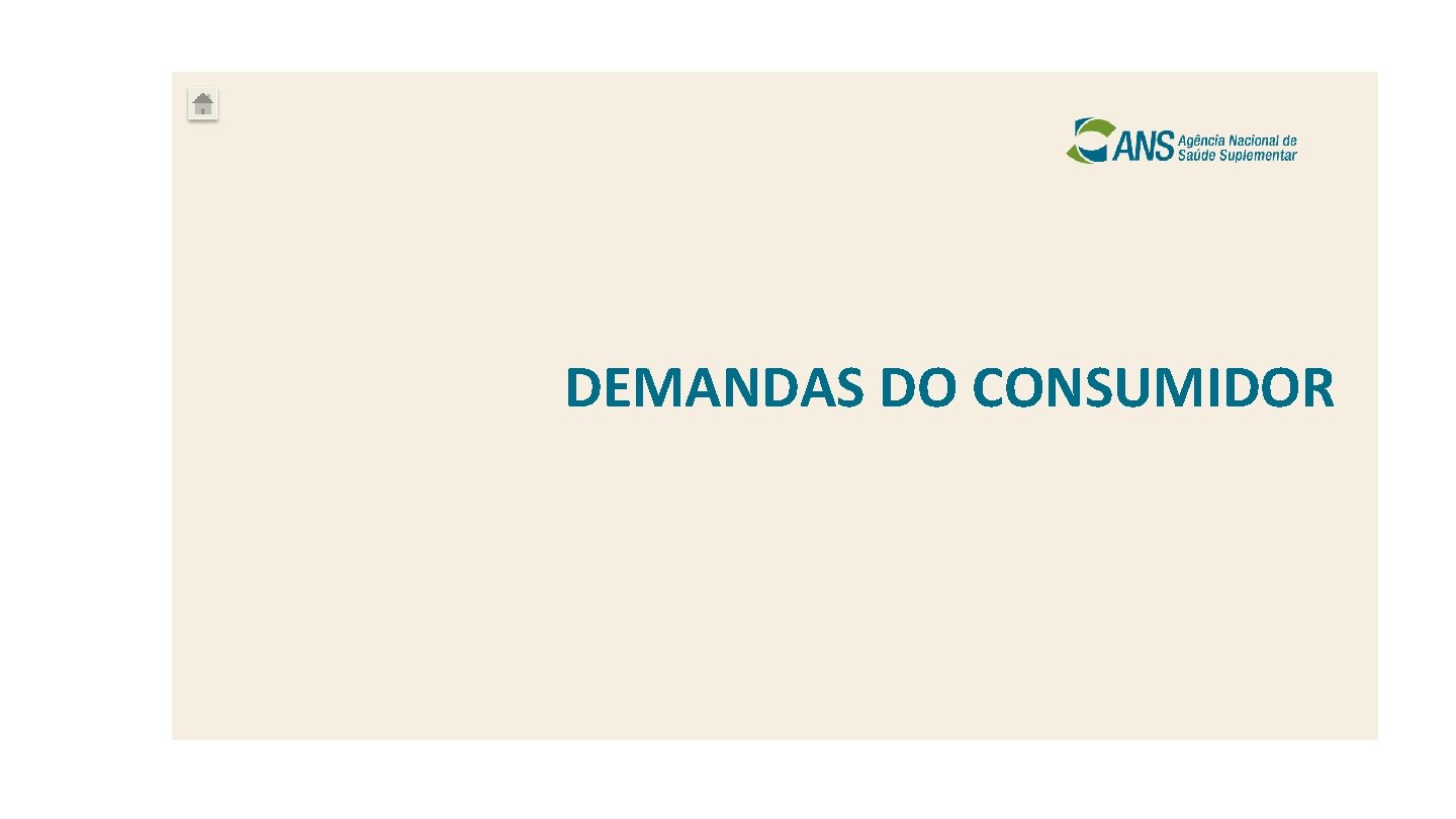 DEMANDAS DO CONSUMIDOR 