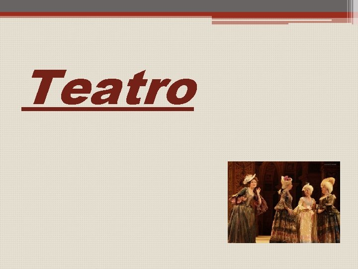 Teatro 