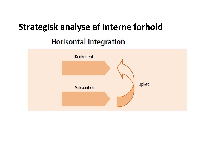 Strategisk analyse af interne forhold 