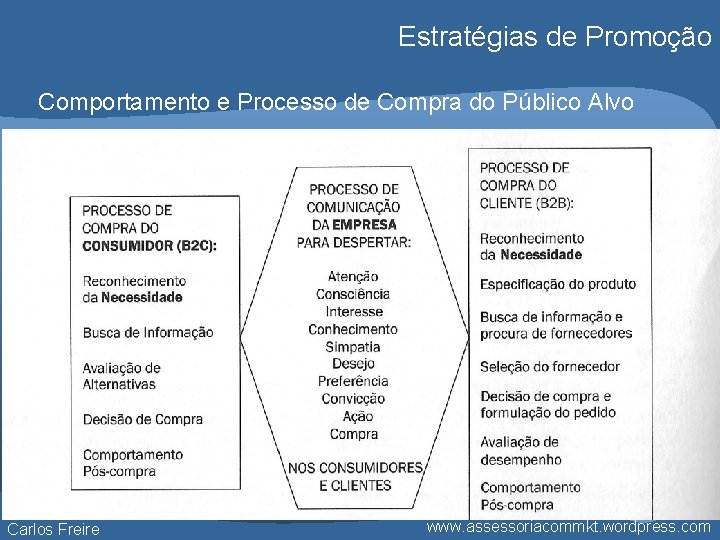 Estratégias de Promoção Comportamento e Processo de Compra do Público Alvo Carlos Freire www.